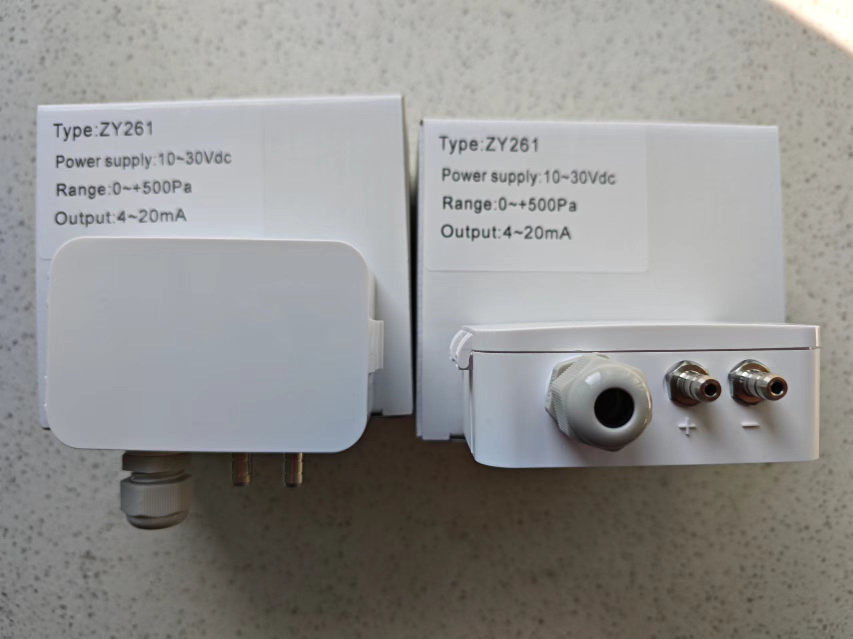 山東展悅ZY261差壓傳感器風(fēng)管差壓傳感器