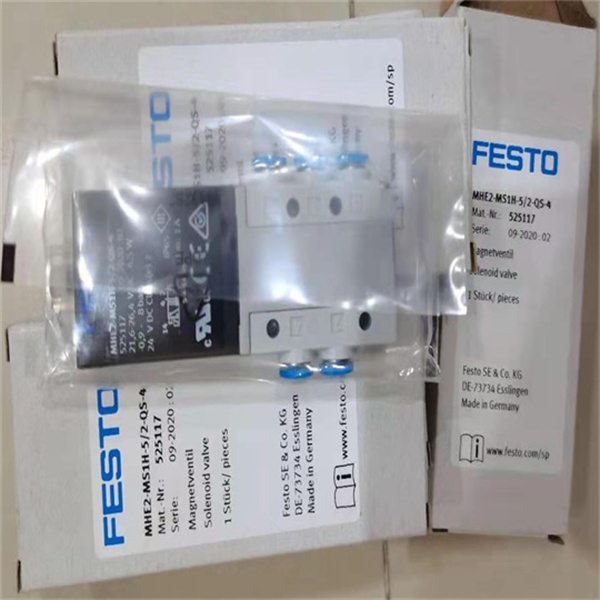 FESTO兩位四通電磁閥MHA2-MS1H-3/2G-2K 196121  