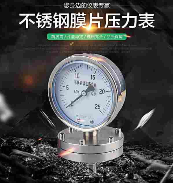 膜片壓力表系列