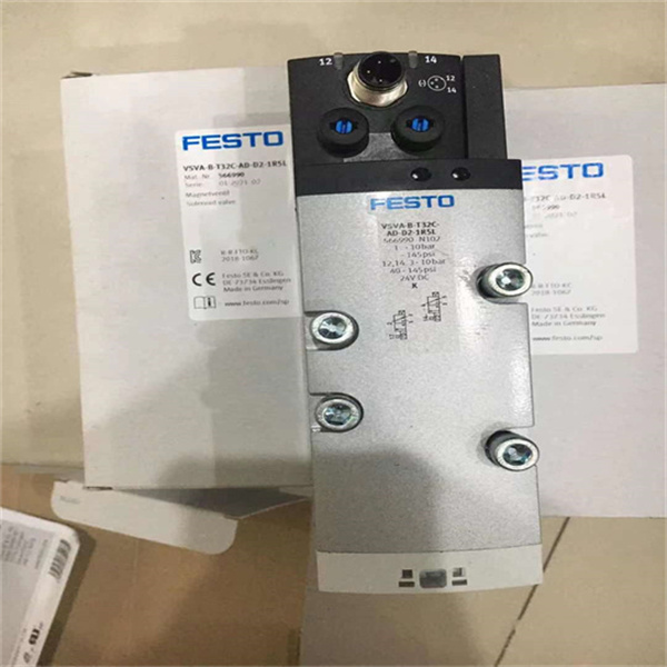 FESTO電氣連接電磁閥VUVG-L14-P53E-T-G18-1H2L-W1