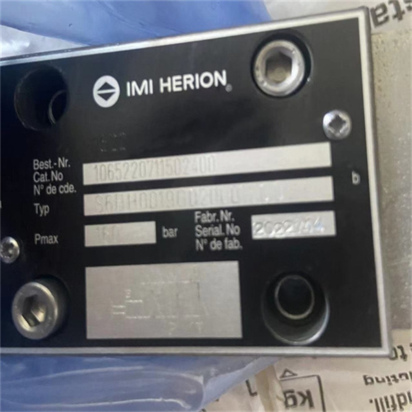 HERION電磁閥6215M0740結構分析