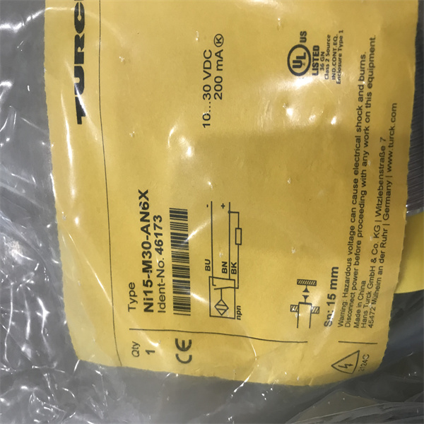 TURCK圖爾克溫度傳感器BI5-G18-Y1X   
