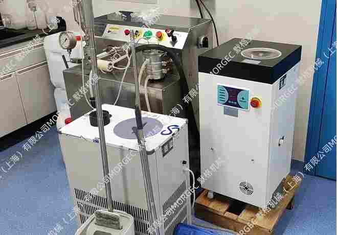 MORGEC液壓電動(dòng)微射流高壓乳化均質(zhì)機(jī)60L/時(shí)