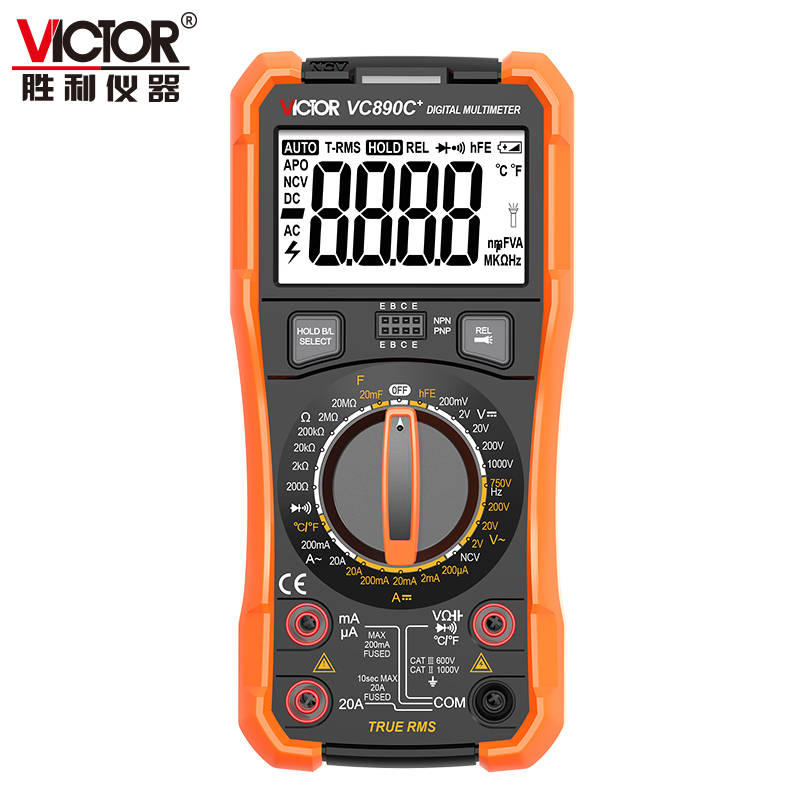 勝利VC890D2024款數(shù)字萬用表