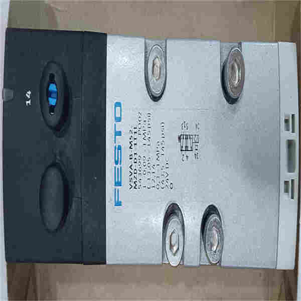 FESTO三位五通中封式電磁閥VUVG-L14-P53C-ZT-G18-1P3