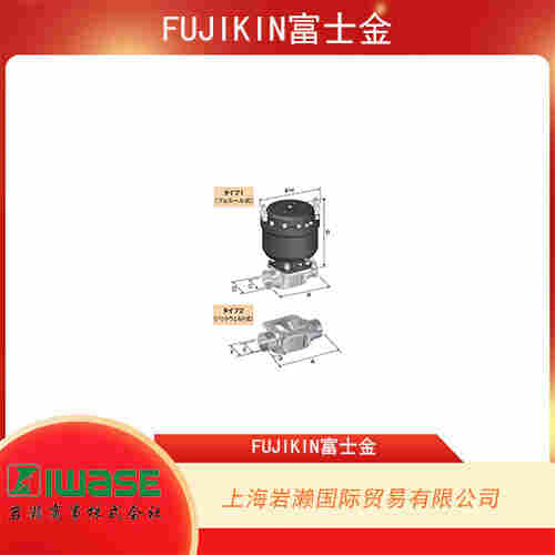 日本FUJIKIN富士金 不銹鋼自動耐磨型隔膜閥 BNWD-100PE-5M