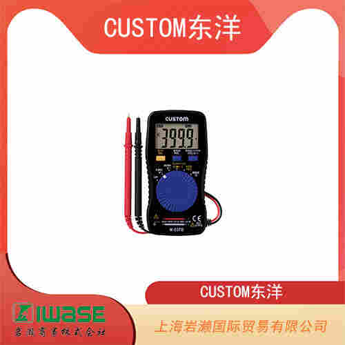 CUSTOM東洋 薄型多功能數(shù)字萬用表 M-03FB