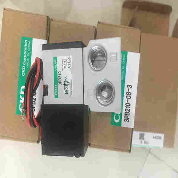 CKD電磁閥EVD-3900-210AN  DC24V結構分析