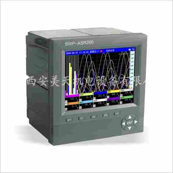 昌暉儀表 SWP-ASR200系列無紙記錄儀 工業(yè)信號電壓多路監(jiān)測記錄儀