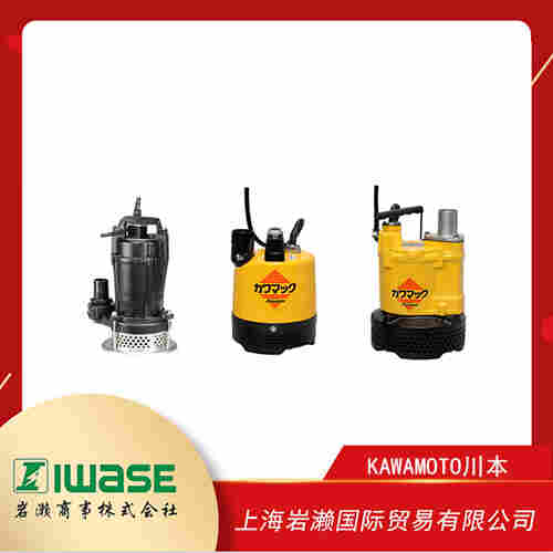 KAWAMOTO川本 軸流式廢水潛水泵 DUA1256-0.75L