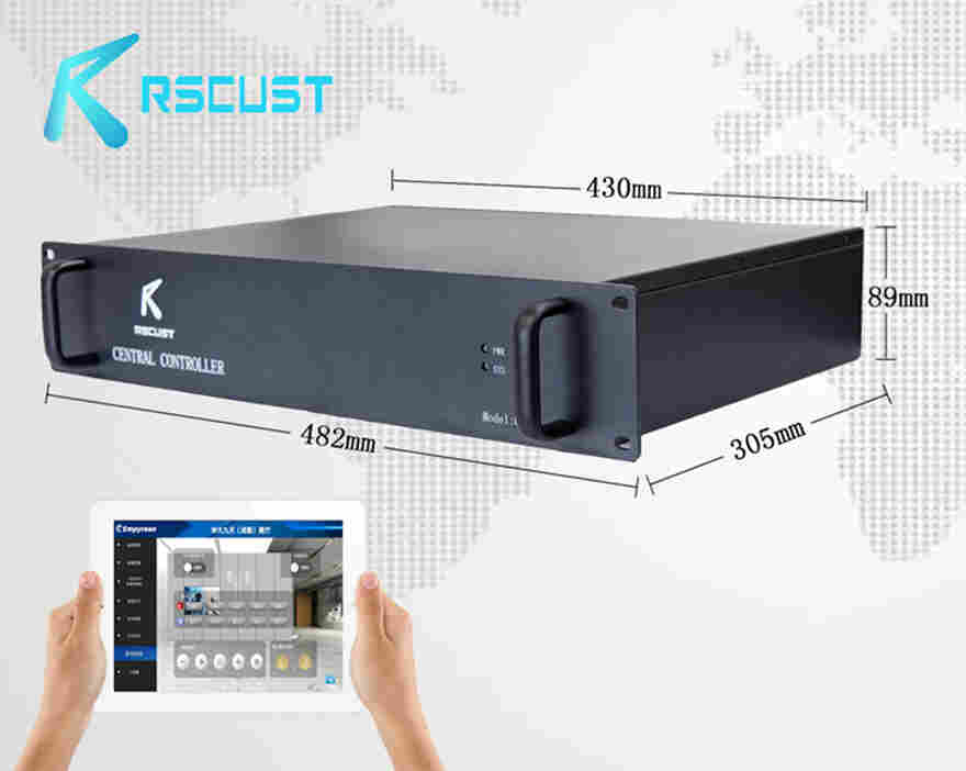 展廳中控主機(jī)提升場館的管理效率