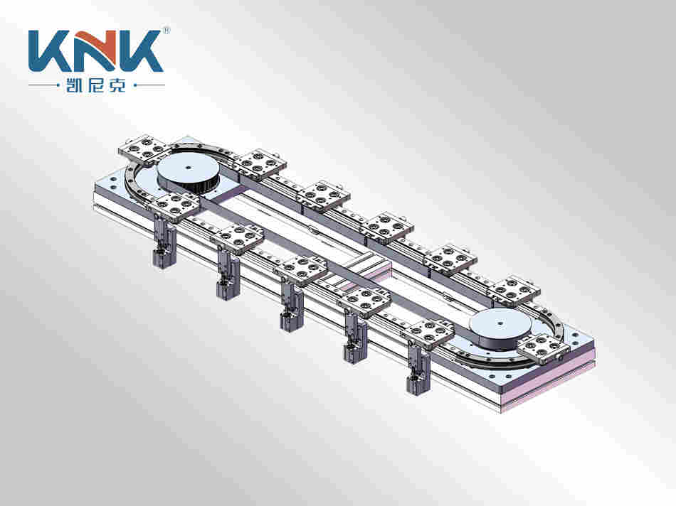 KNK皮帶環(huán)形輸送線皮帶環(huán)形U型輸送線廠家