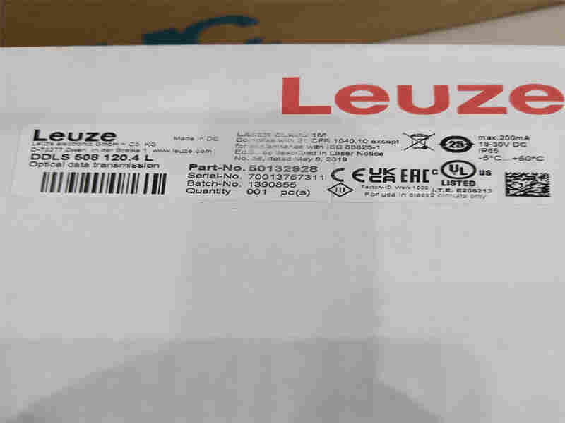 勞易測傳感器電纜KDU-M8-4A-P1-050 50130856 