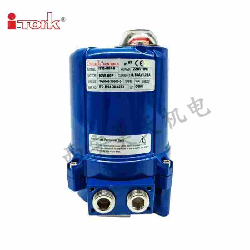 韩国I-TORK经济型角行程电动执行器阀门执行机构选型ITQ 0040系列