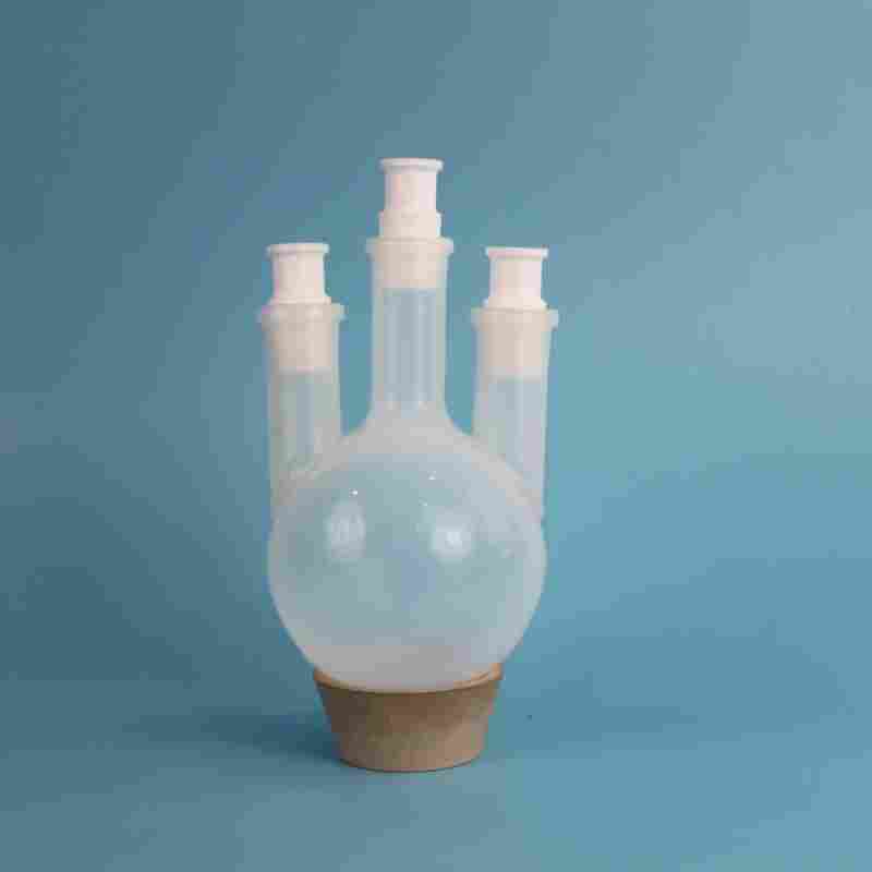 PFA燒瓶進口透明氟塑料三頸燒瓶 