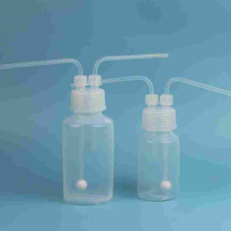 PFA串聯(lián)吸收瓶特氟龍洗氣瓶支持定制