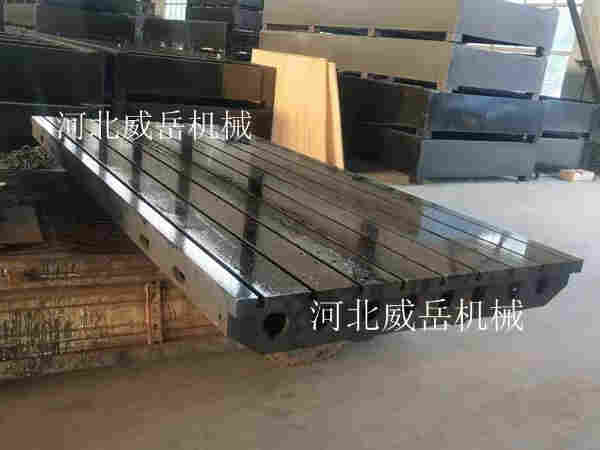 鑄鐵地坪鐵 工裝檢測平臺 汽車零部件測試地坪鐵廠家直銷