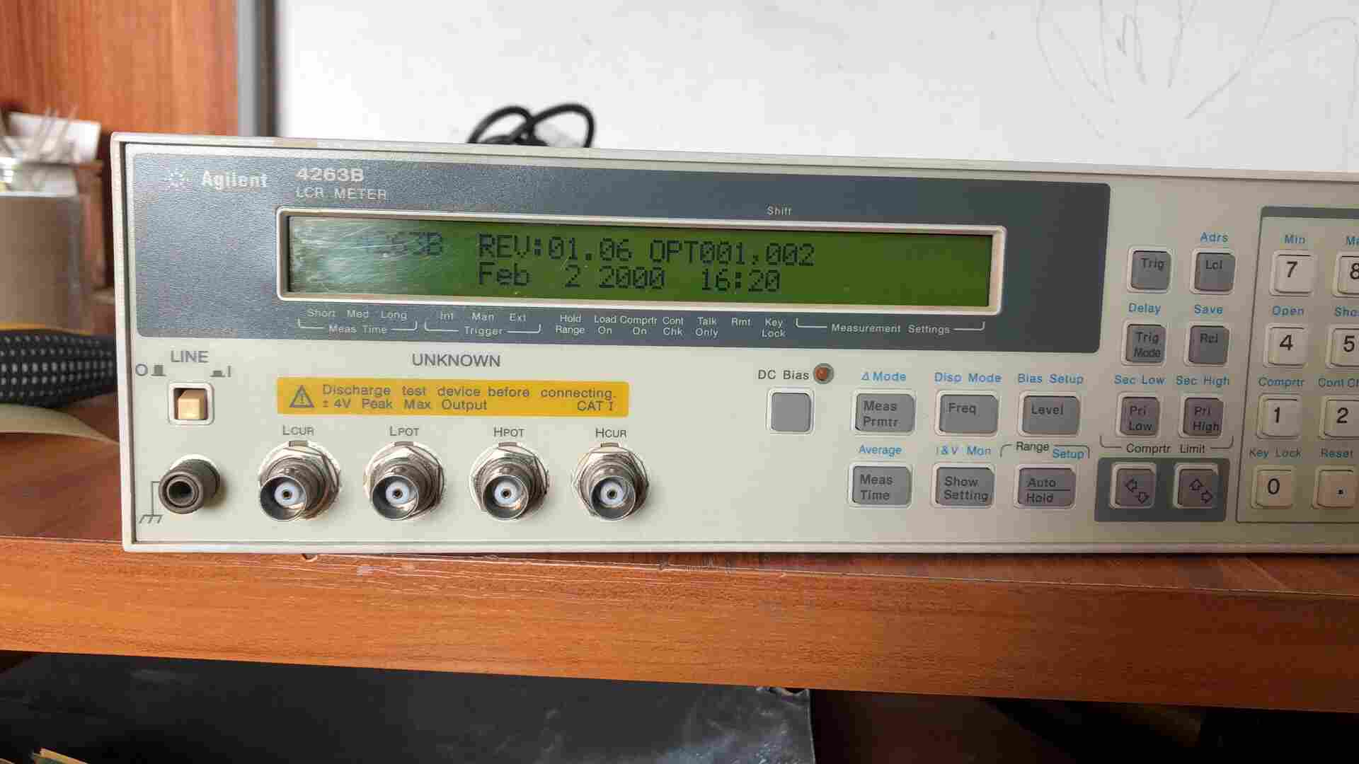 HP4263B HP4263A精密LCR測(cè)試儀二手Agilent4263B