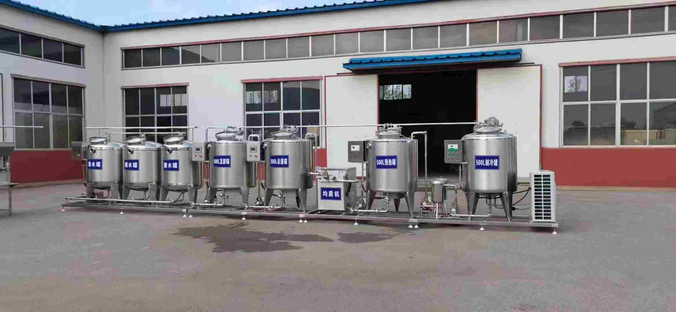 奶皮子酸奶全套加工設(shè)備 奶皮子酸奶生產(chǎn)線(xiàn)