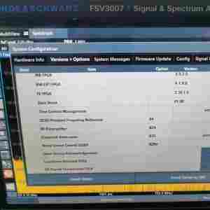 羅德與施瓦茨FSV3007信號(hào)頻譜分析儀
