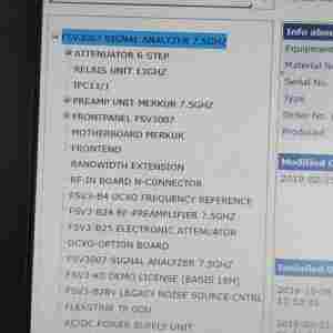 羅德與施瓦茨FSV3007信號(hào)頻譜分析儀