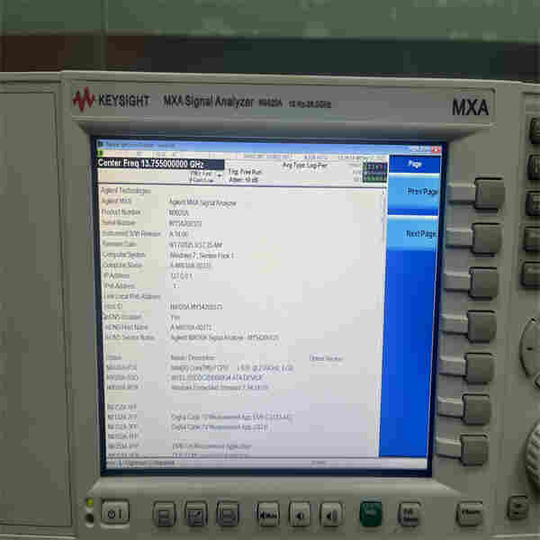 是德科技N9020A 高性能信號分析儀26.5 GHz