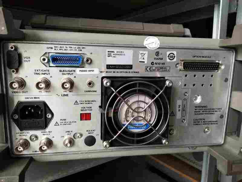 安捷倫+惠普HP8563EC便攜式頻譜分析儀