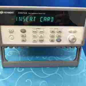 是德keysight 34970A采集儀 34901A卡