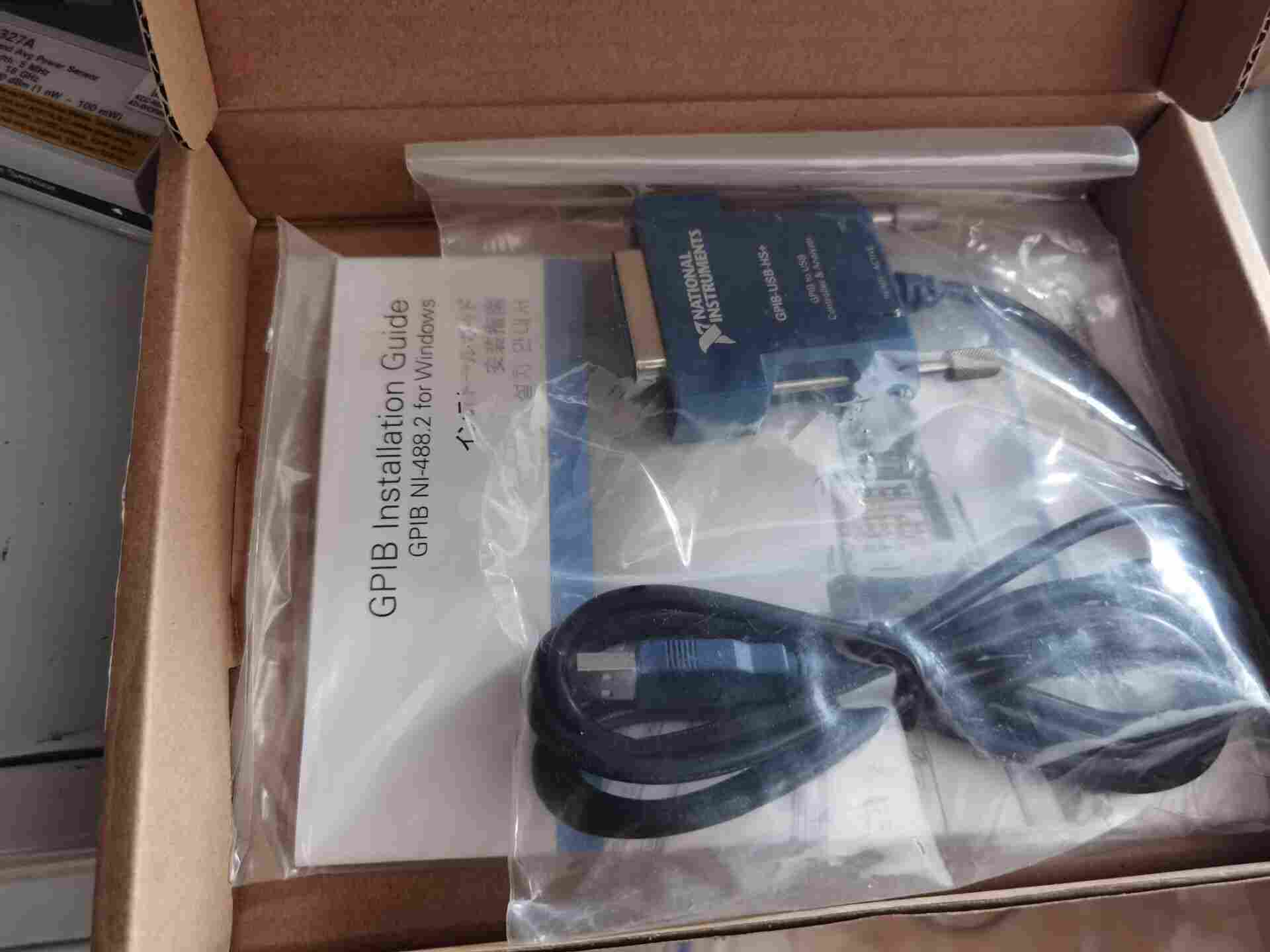 美國全新NI GPIB-USB-HS卡 可連接電腦