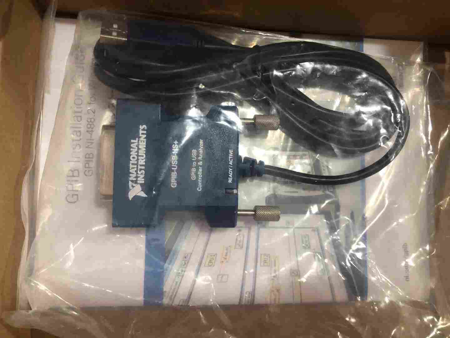 美國全新NI GPIB-USB-HS卡 可連接電腦