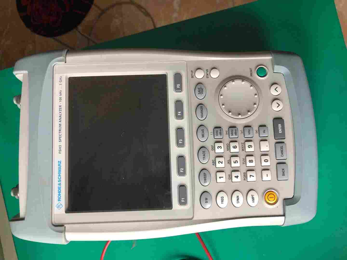 羅德與施瓦茨FSH3手持式頻譜分析儀3 GHz 
