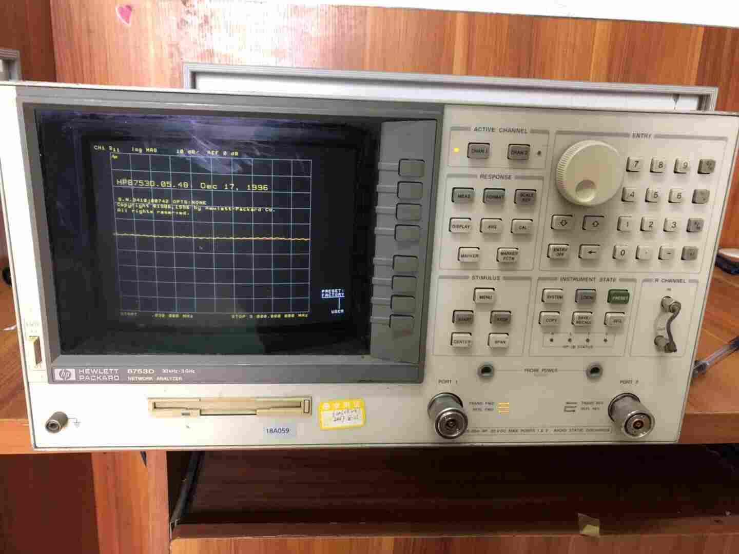 安捷倫Agilent 8753D網絡分析儀