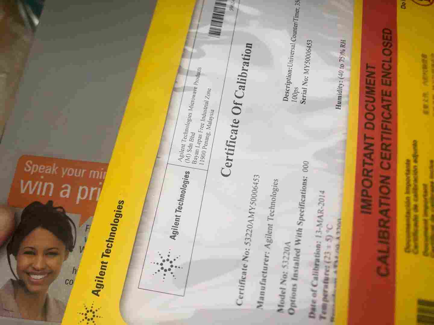 Agilent安捷倫53220A頻率計(jì)數(shù)器