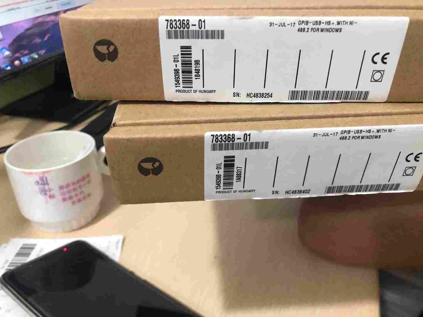  原裝全新出售NI GPIB-USB-HS  GPIB采集卡