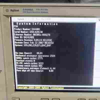 安捷倫E4440A譜分析儀