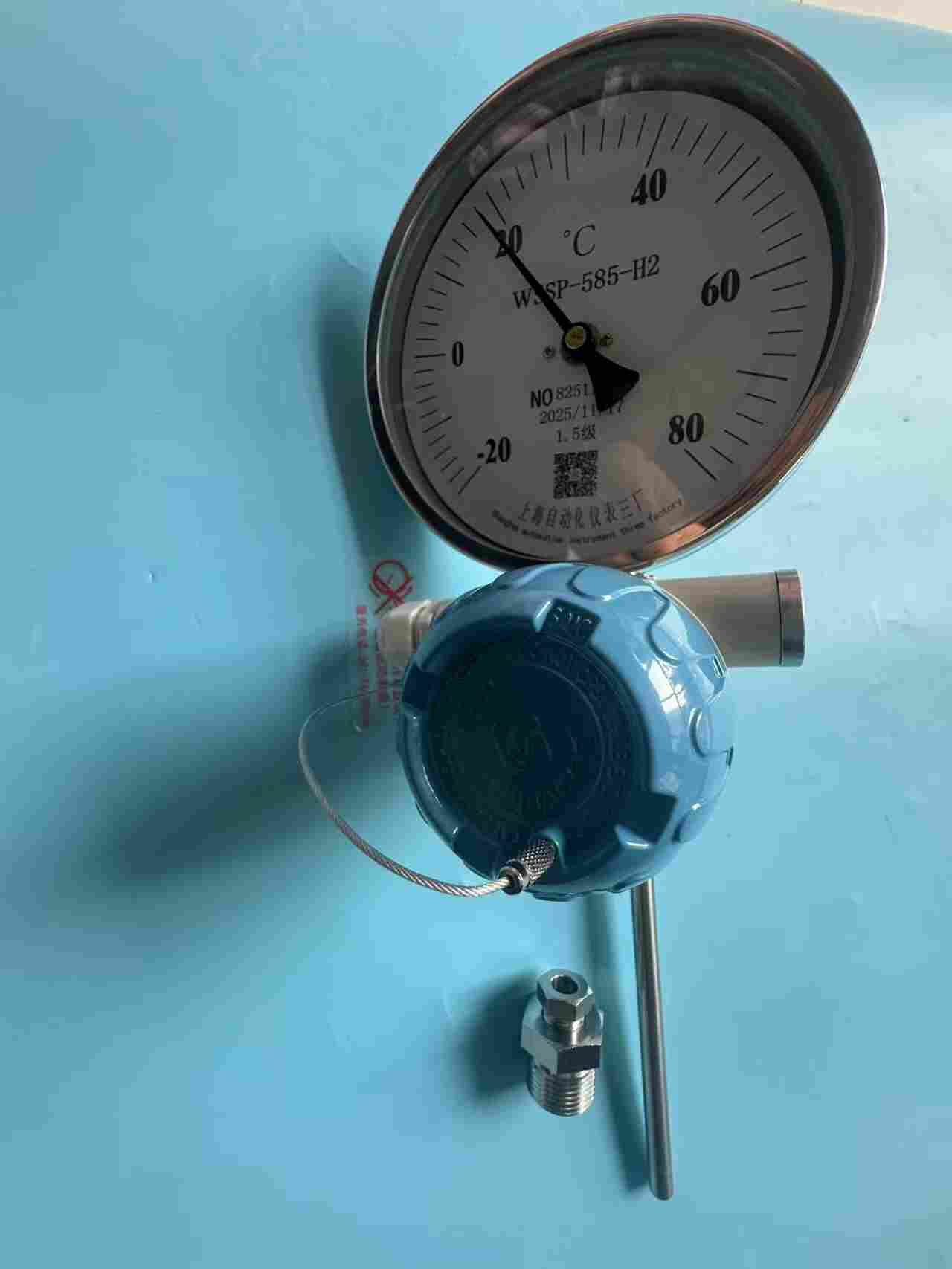 遠傳雙金屬溫度計WSSP-481H4