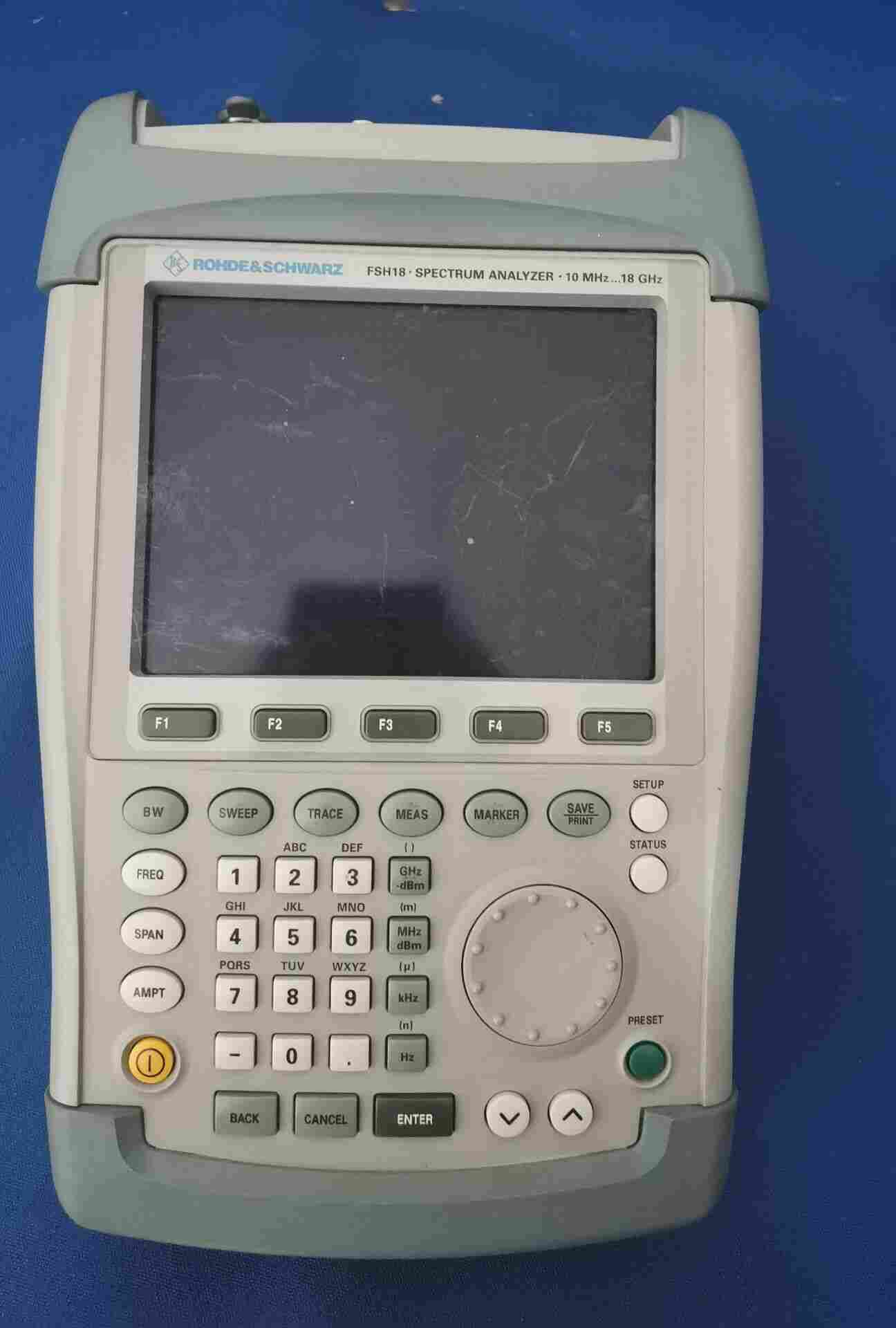 羅德與施瓦茨手持式頻譜分析儀FSH18