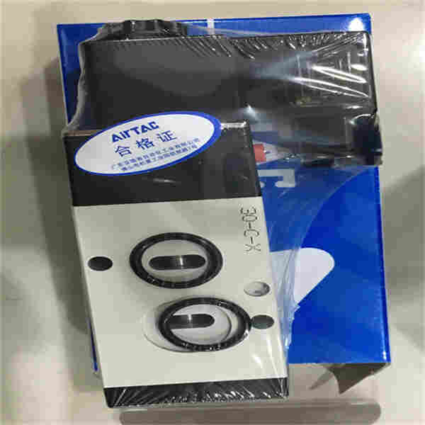 AIRTAC两位五通换向阀4V210-06 DC24V