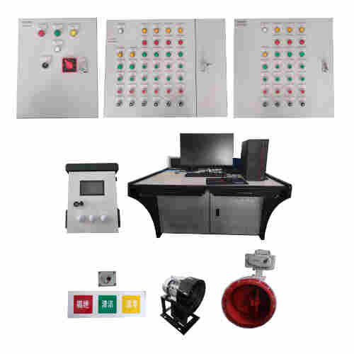 人防地下室*三防智能控制系統(tǒng)低配電腦風(fēng)機(jī)風(fēng)閥版控箱按鍵+分控箱按鍵