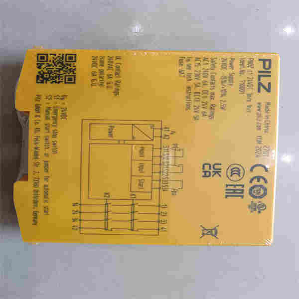  PILZ皮尔兹安全继电器订货号774131 
