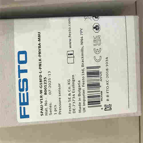 FESTO壓力傳感器的功能SPAU-B2R-W-G18FD-L-PNLK-PNVBA-M8U+2.5