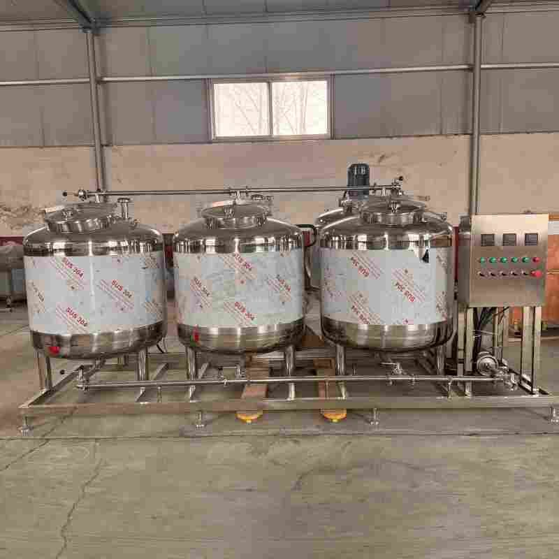 全自动CIP清洗机 饮料管道在线清洗设备 cip自动清洗系统