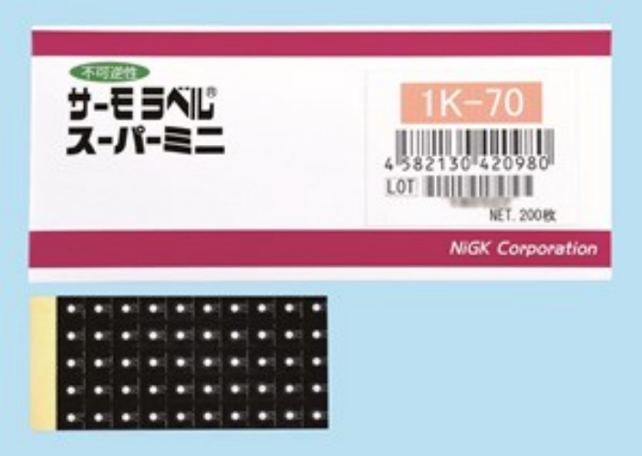日油技研 NiGK 电子元件小型环状测温标签