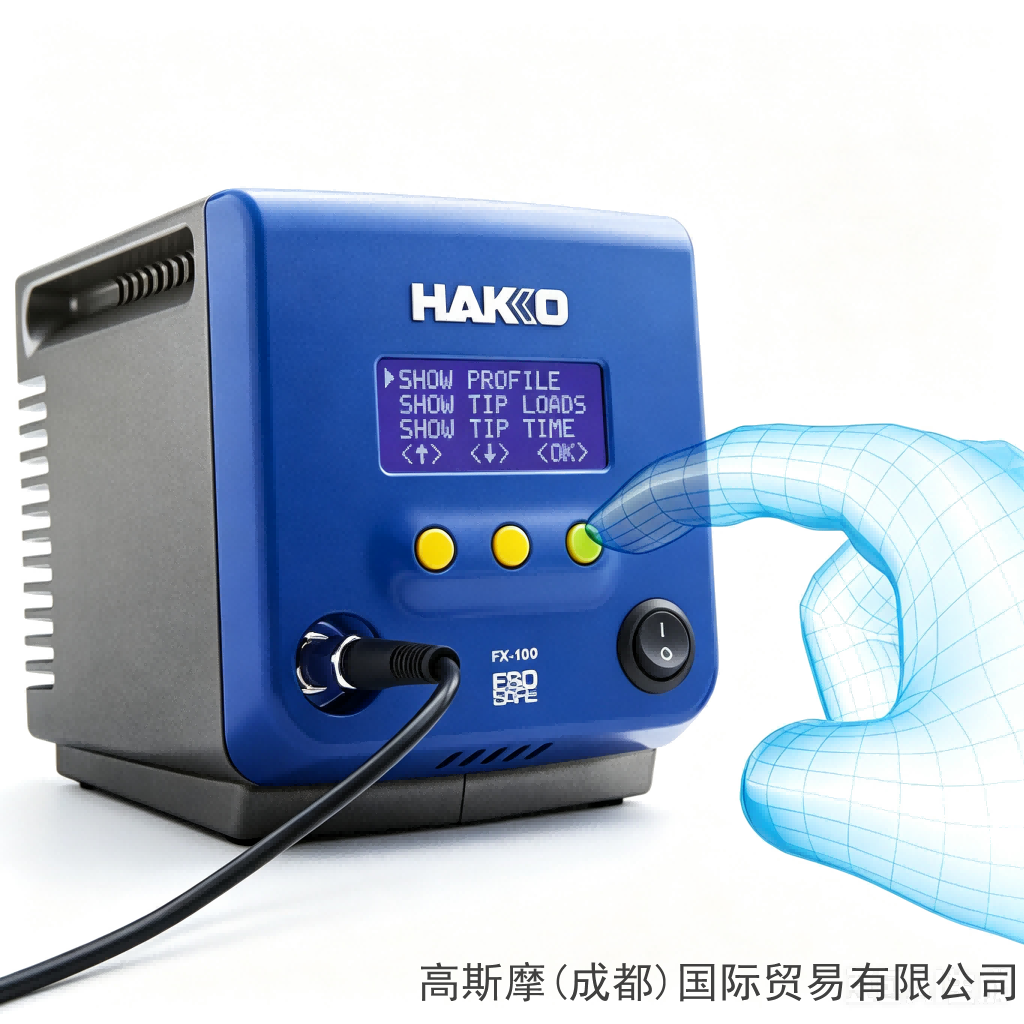 HAKKO白光 100W紧凑型高功率焊台 FX-971