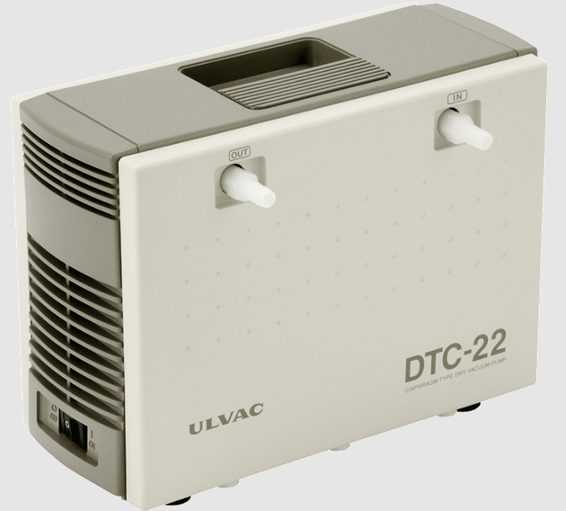 ULVAC 爱发科 DTC-22 微型耐腐蚀单级隔膜干式真空泵
