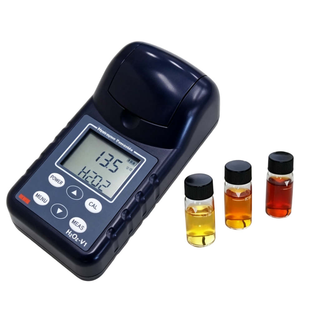 日本进口KRK笠原理化消毒液中H₂O₂浓度测定器 H2O2-V3