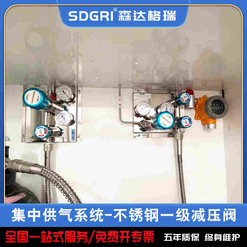 实验室气瓶半自动切换汇流排