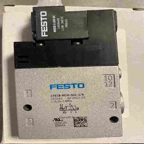 FESTO五通电磁阀VUVG-L14-M52-MT-G18-1P3选型样本