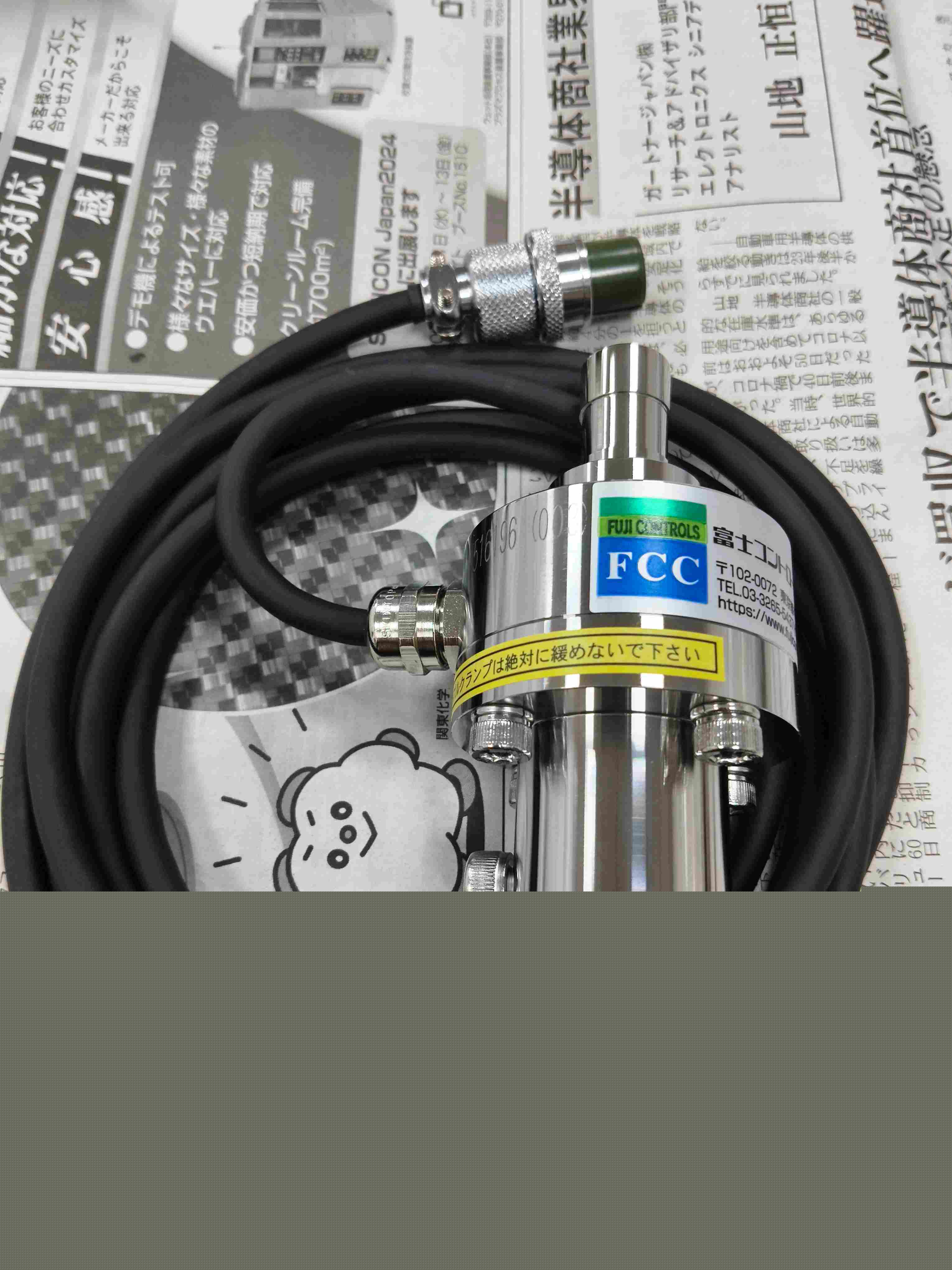 日本 FUJICON 富士控制 P0095-3KN 薄圆盘测力传感器 003 系列 3kN 冲压压