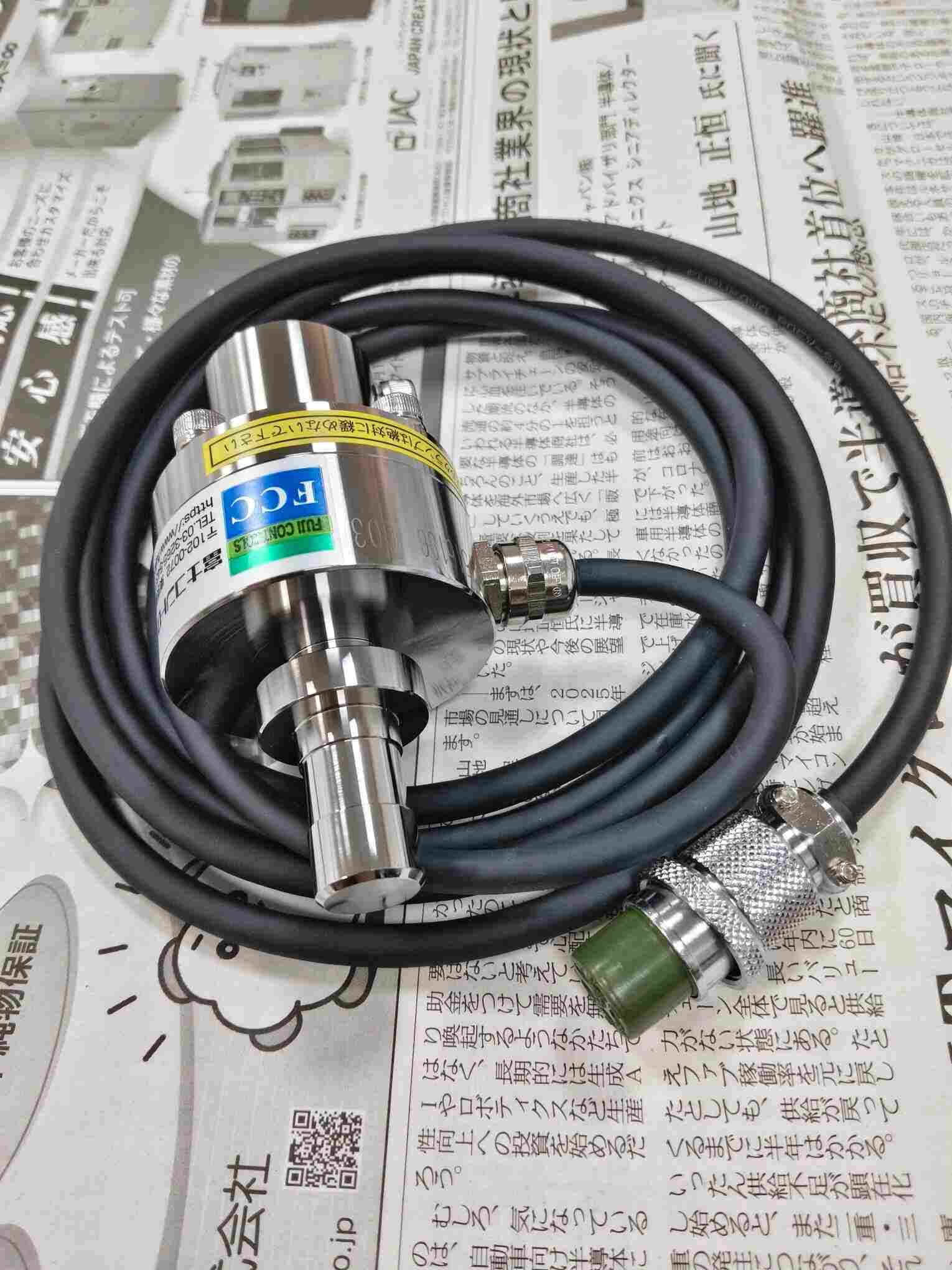 日本 FUJICON 富士控制 P0095-3KN 薄圆盘测力传感器 003 系列 3kN 冲压压